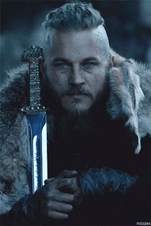 Ragnar Lothbrok Stare GIF
