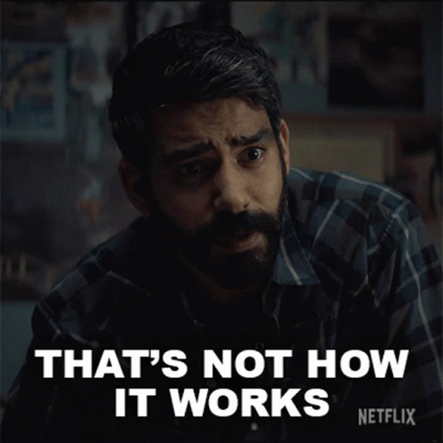 Rahul Kohli That's Not How This Works GIF