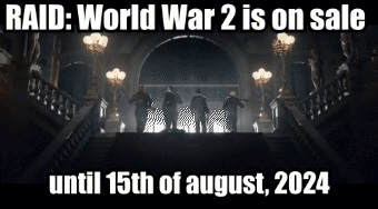 raid world war 2 is on sale until 15th of august