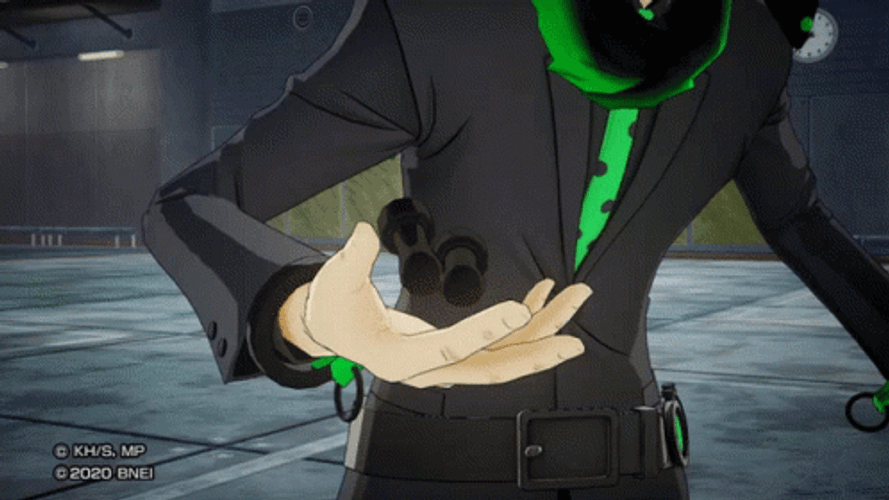 Raiden Punching Armstrong GIF