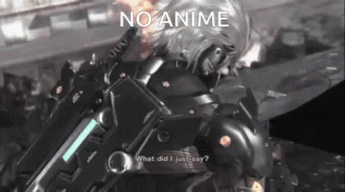 Raiden Punching Armstrong No Anime GIF