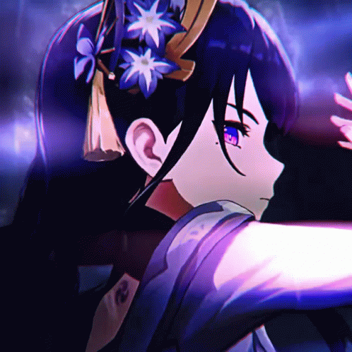 Raiden Shogun Lightning Strike GIF