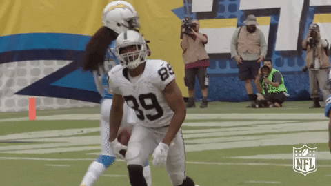 Raiders Amari Cooper Dusting Himself GIF