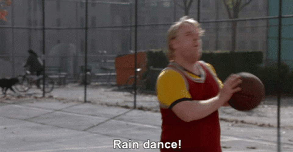 Rain Dance Funny Man Phillip Seymour Hoffman GIF
