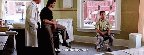 Rain Man Dustin Hoffman Definitely Not GIF