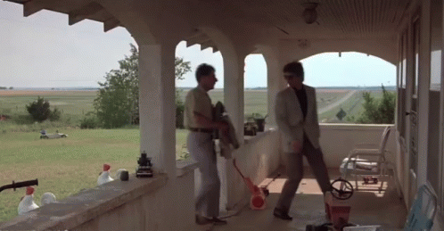 Rain Man Tom Cruise Dustin Hoffman Knocking GIF