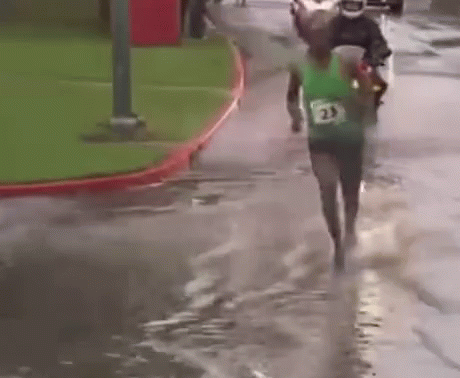 Rain Marathon Flood GIF