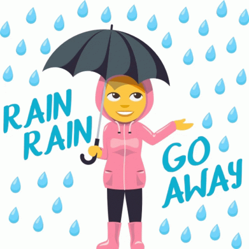 Rain Rain Go Away Come Again Another Day GIF