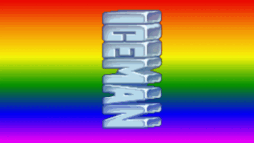 Rainbow Background Iceman