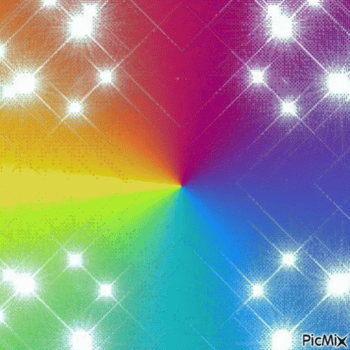 Rainbow Background With Sparkles Picmix