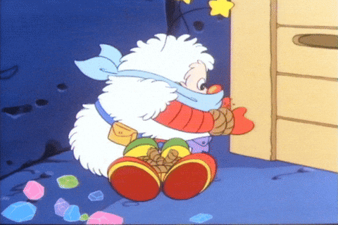 Rainbow Brite Twink Gagged GIF