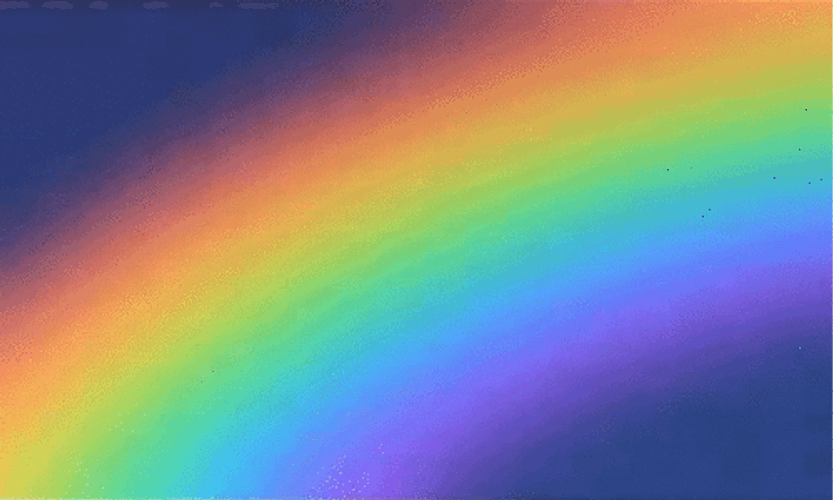 Rainbow Colors Fade Curve GIF
