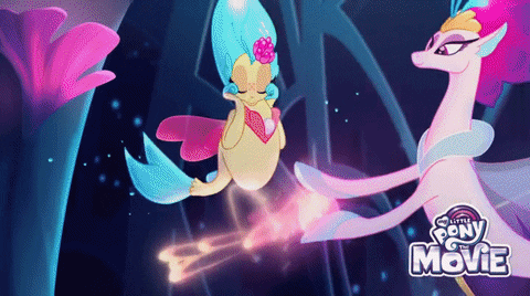 Rainbow Dash Friends Showing Their Tails GIF