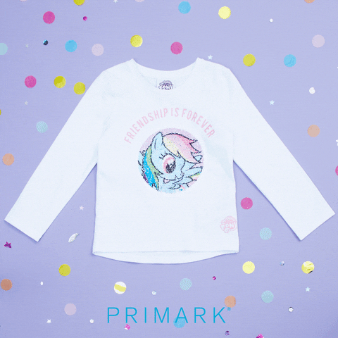 Rainbow Dash Sweatshirt Primark GIF