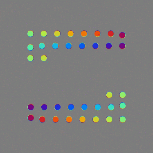 Rainbow Dots Optic GIF