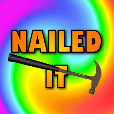 Rainbow Hammer Nailed It