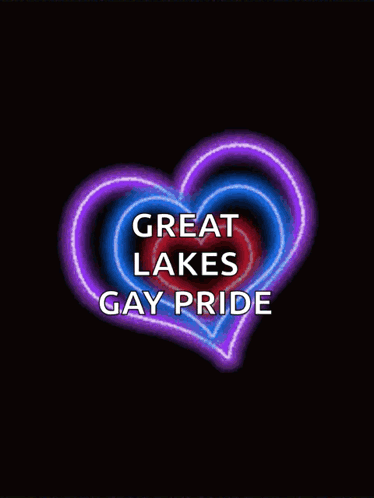 Rainbow Heart Great Lakes Gay Pride
