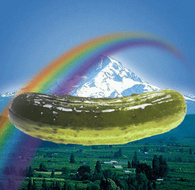 Rainbow Large Pickle GIF
