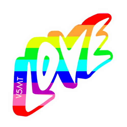 Rainbow Love Logo