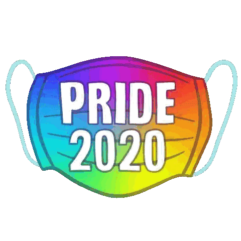 Rainbow Pride Mask 2020