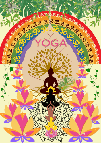 Rainbow With Yoga