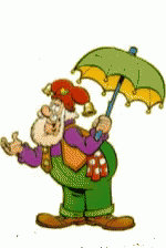 Rainy Friday Animated Old Man GIF