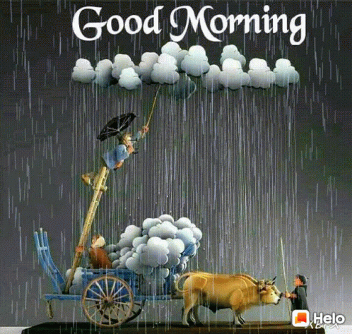 Rainy Good Morning Cloud Farming GIF