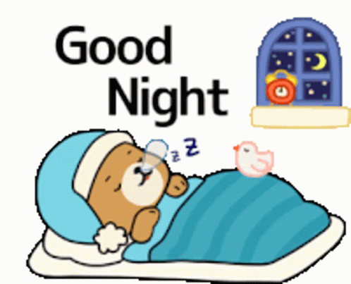 Rainy Good Night GIF