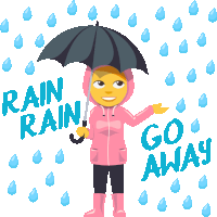 Rainy Missyou Sticker GIF