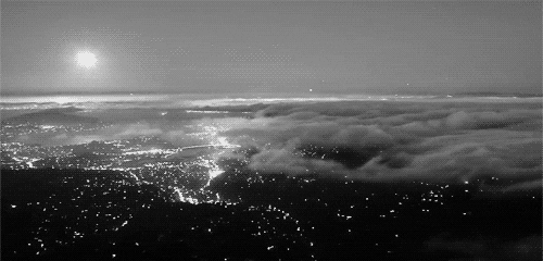 Rainy Night Cloudy GIF