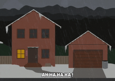 Rainy Night Hahaha GIF
