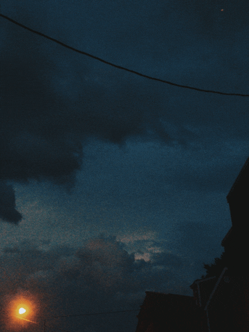 Rainy Night Stormy GIF