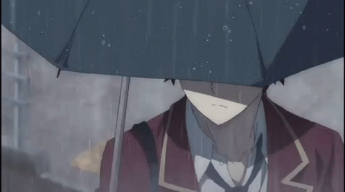 Rainy Saturday Kiyotaka Ayanokoji Anime GIF