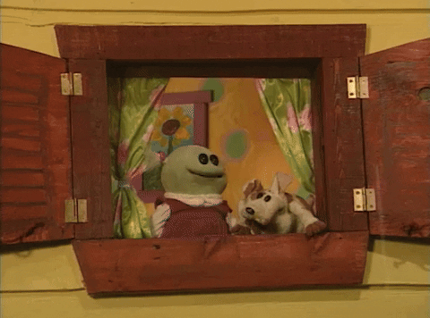 Rainy Tuesday Scared Thunder GIF