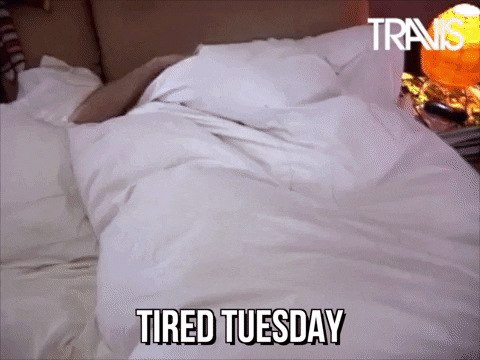Rainy Tuesday Tiring Day GIF