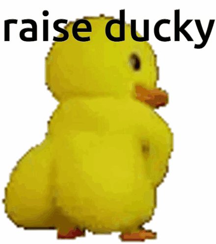 Raise Ducky Butt Dance GIF