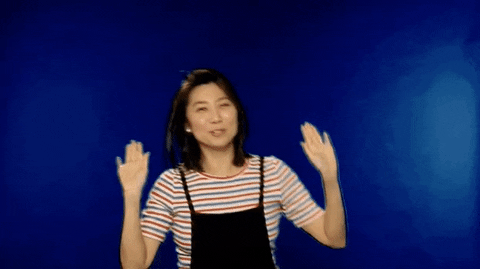 Raise The Roof Asian Girl GIF