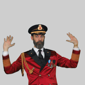 Raise The Roof Captain Obvious GIF