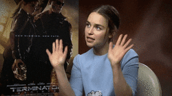 Raise The Roof Emilia Clarke GIF