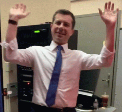 Raise The Roof Pete Buttigieg GIF