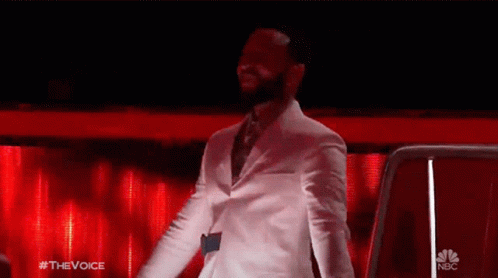 John Legend Active Raising Hand GIF