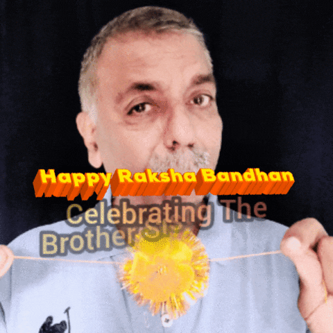 Rakhi Brother Sister Bond GIF