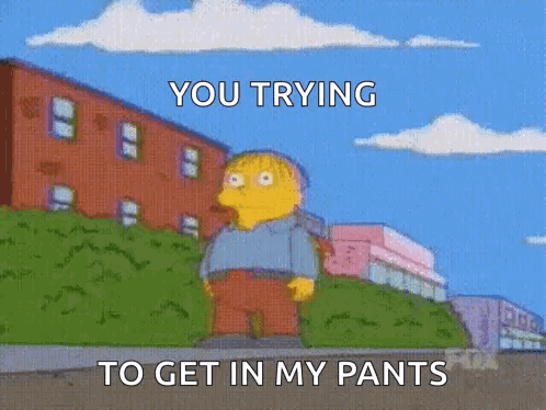 Ralph Simpson Saying You Trying To Get In My Pants