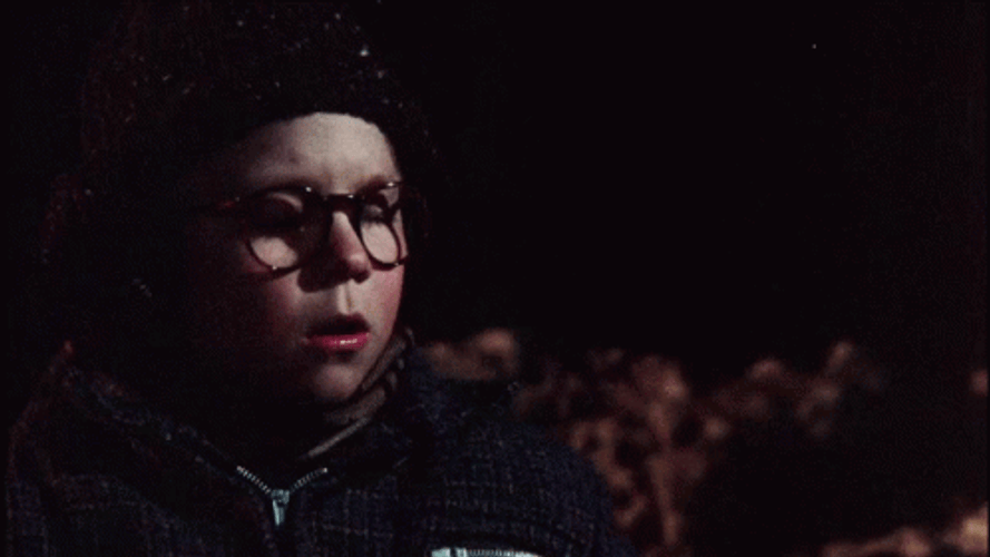 Ralphie Disappointed Face Christmas Story GIF