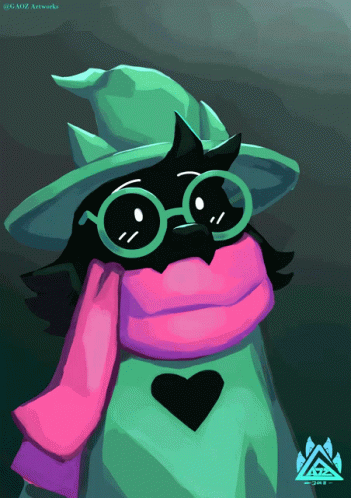 Ralsei Deltarune Cute Eyes Stare GIF