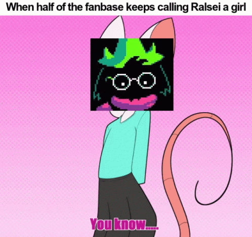 Ralsei Deltarune Is A Girl Fanbase GIF