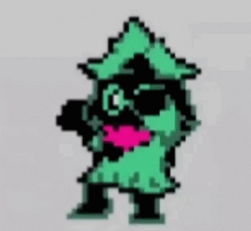 Ralsei Deltarune Pixel Dance Moves GIF
