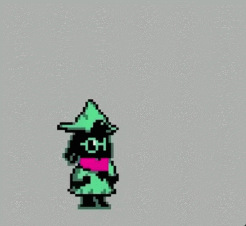 Ralsei Deltarune Pixel Shotgun GIF