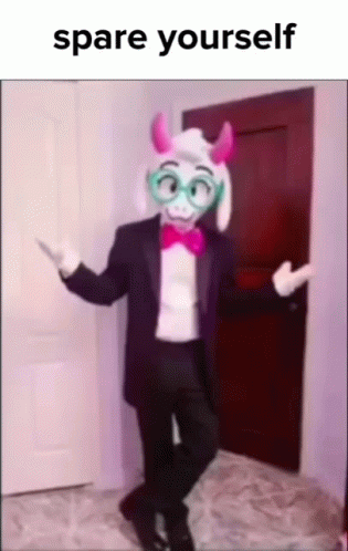Ralsei Deltarune Spare Yourself GIF