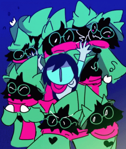 Ralsei Deltarune Spin Undertale GIF